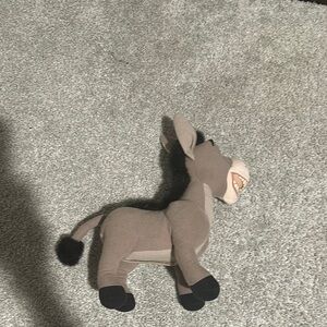 Gray Donkey Plush Toy